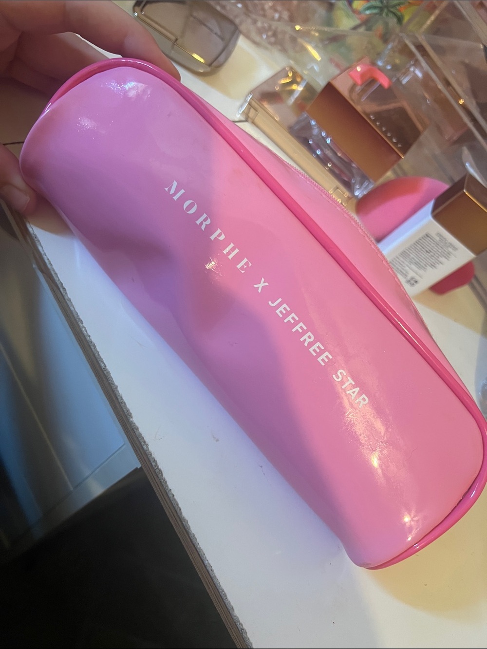 Jeffree Star Pink Morphe x Jeffree Star Cosmetic Brush Pouch